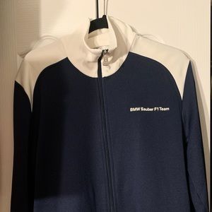 BMW Sauber F1 X puma track top, motorsport shirt and f1 cap